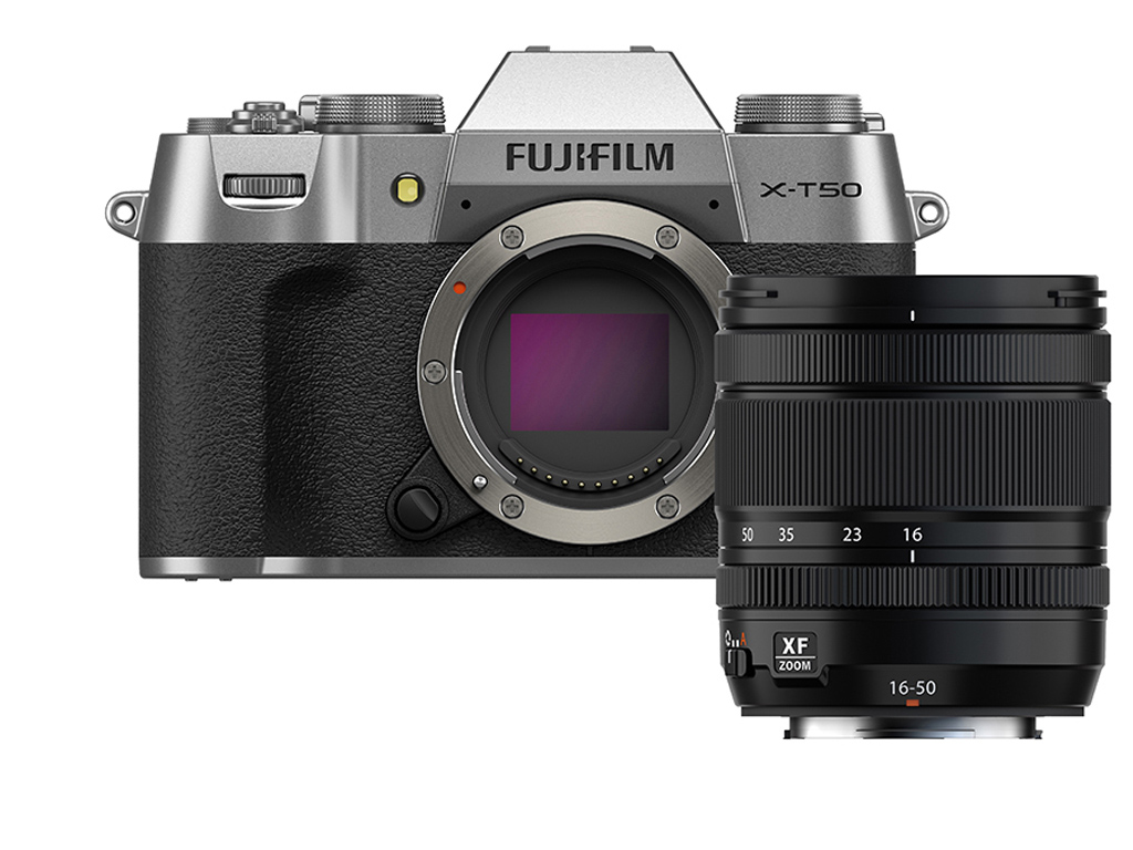 Fujifilm X-T50 Gümüş + XF16-50mm Kit